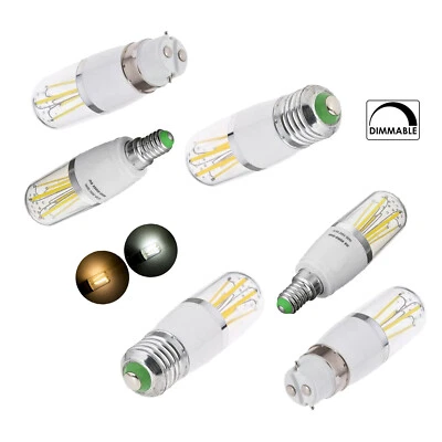 Dimmable Cob Led Bulbs Ac220v Dc12v 3w Filament Bulb Light Corn 360°/beam/angle - Image 1 of 4