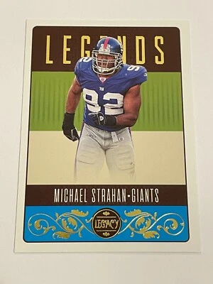 2023 Panini Legacy Football Legends #133 - Michael Strahan - New York Giants - Image 1 of 2