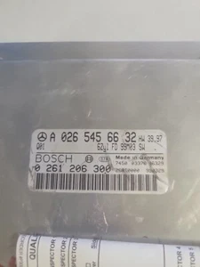 Engine ECM 208 Type Electronic Control Module Fits 98-00 MERCEDES ML SERIRIES - Picture 1 of 4