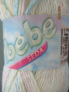 Omega Bebe Seda Baby Delicate Matizado Brisa 3,5 oz 202 yds Acryl Bld Fine #2 - Bild 1 von 7