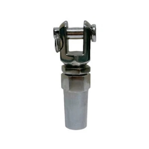 Swageless Jaw Terminal For 1/8" Cable Wire Stainless Steel T316 Marine Grade - Picture 1 of 10