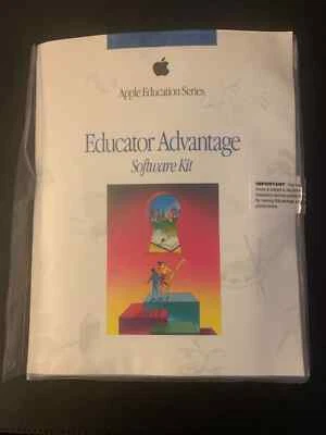 Apple Education Series Educator Advantage Software Kit - 12CD's w/Bookshelf 98 - Image 1 of 4