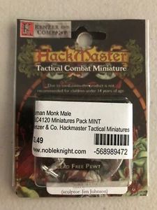 Hackmaster Miniatures Kenzer & Company Human Monk Male - Neu - Bild 1 von 1