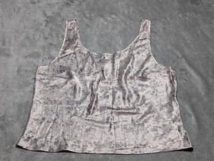 Victoria Secret - Pink Label - Pajama Set - Silver - Size L - Tank and Pant - Picture 1 of 8