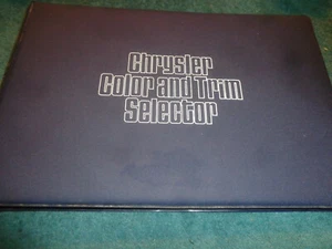 1973 ÁLBUM SHOWROOM DE DISTRIBUIDOR DE COLORES Y TELAS CHRYSLER ORIGINAL NUEVO YORKER ++ - Imagen 1 de 12