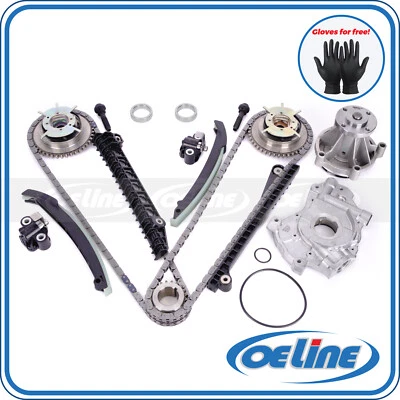 Timing Chain Kit Oil Water Pump for 10-14 Ford Expedition Lincoln Navigator 5.4L - Image 1 of 4