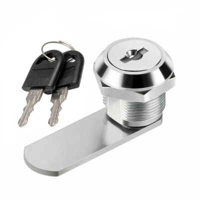 KEYMET Cerradura de armario 16 mm cerradura de mueble cerradura de buzón cerradura de palanca cilindro universal