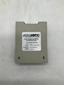 NEU Axiomatic VPWM-DR-10V SPANNUNG ZU PWM WANDLER 0-10V 15-45VDC - Bild 1 von 7