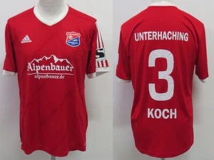 UNTERHACHING GERMANY BAYERN JERSEY SHIRT TRIKOT FOOTBALL FUSSBALL WORN ? CALCIO - Foto 1 di 9