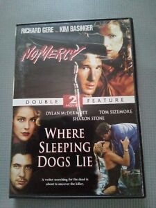 No Mercy / Where Sleeping Dogs Lie Double Feature 2 Movies (DVD, 2013) LIKE NEW!