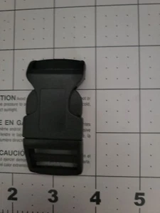 1 Zoll Rucksack verkleidet gebogen. Schwarz Schwerlast Menge 2 Stück - Bild 1 von 3