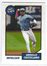 2022 Omaha Storm Chasers (Triple-A Kansas City Royals) Angello Castellano