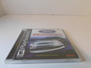 Ford Racing (PS1) Brand New Factory Sealed PlayStation Black Label NICE - Picture 1 of 5
