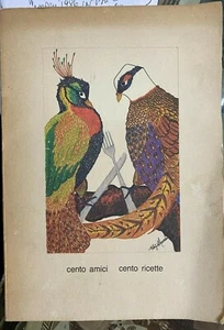 (Gastronomia) CENTO AMICI CENTO RICETTE - Napoli 1986 - Imagen 1 de 1