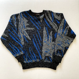 Vintage Scandia Sweater Mens XL Knit Grandpa Biggie Christmas Ugly 90s Made USA - Picture 1 of 8