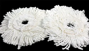 Neu Ebun Mikrofaser 2 Stück Magic Mop 360° Spin Mopköpfe - Bild 1 von 2