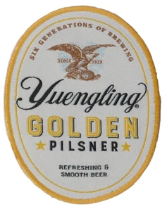 Yuengling Golden Pilsner Uniform oder Hemd Aufnäher 4" x 3" - Bild 1 von 1