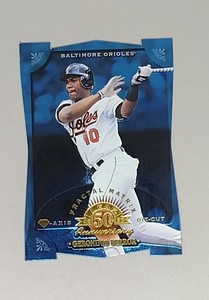 1998 Leaf Geronimo Berroa Fractal Matrix Die-Cut Diamond-Axis Blue /50 Rare SSP