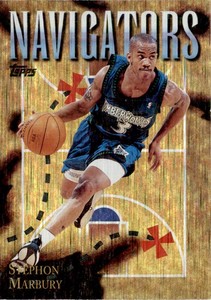 1998-99 Topps Season's Best Stephon Marbury Minnesota Timberwolves #SB4