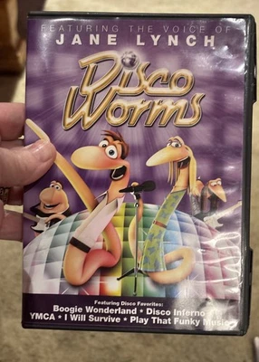 Disco Worms DVD COMPLETE! featuring The Voice Of Jane Lynch Animated 2008 - Image 1 of 4
