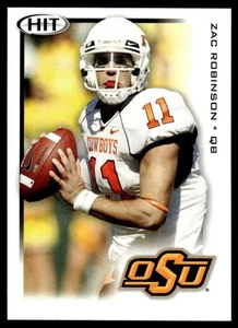 2010 SAGE HIT FOOTBALL CARD ZAC ROBINSON #11 7633 - Picture 1 of 2
