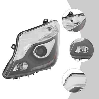 Left Headlight For 2014-18 Freightliner /Mercedes Sprinter 2500 3500 Xenon Model Foto 1 de 4