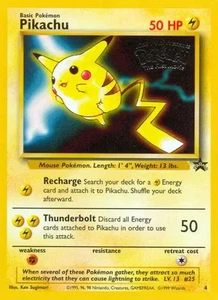 Pikachu (Movie Promo) - Pokémon WoTC Promo #4 Promo Normal - NM - Picture 1 of 1