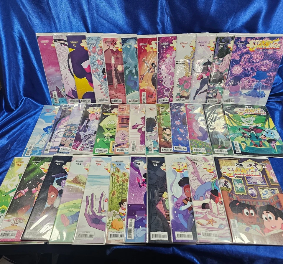 Steven Universe 2017 #1-36 BOOM 2nd Series Complete Series Set - Image 1 of 1