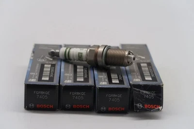 Spark Plugs Set 4x fits AUDI A2 8Z0 1.6 02 to 05 BAD Bosch 101000068AA Quality - Image 1 of 4