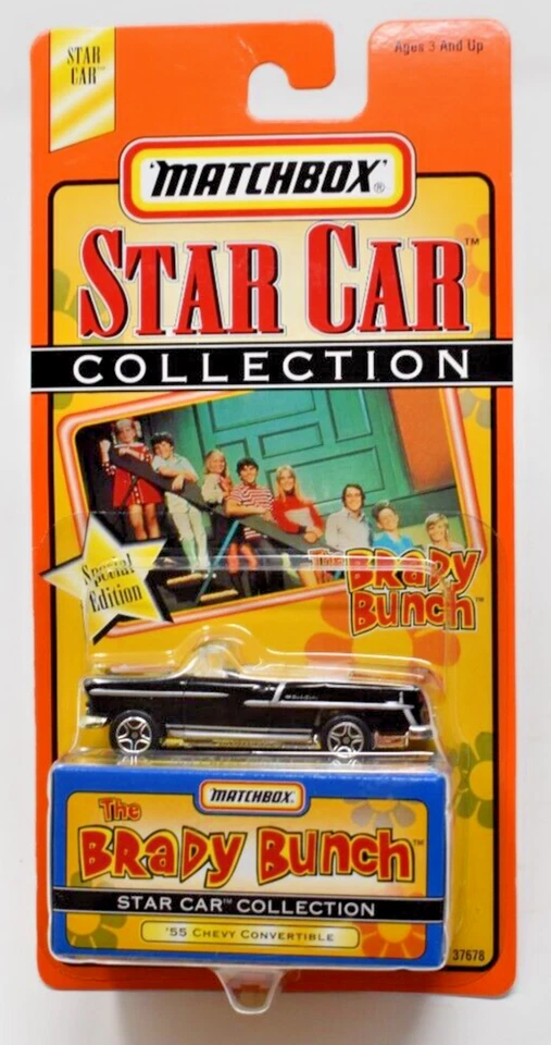 Matchbox Superfast Brady Brunch 55 Chevrolet Cabrio. Collezione Star Car - Immagine 1 di 1