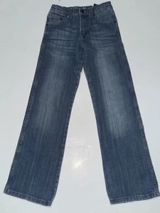 Wrangler Jeans Boys 11 Reg Blue Retro Slim Straight Adjustable Waist Cowboy - Picture 1 of 4
