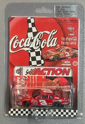1998 DALE EARNHARDT SR #3 COCA~COLA CHEVY MONTE CARLO 1/64 ACTION DIECAST CAR - Image 1 of 4