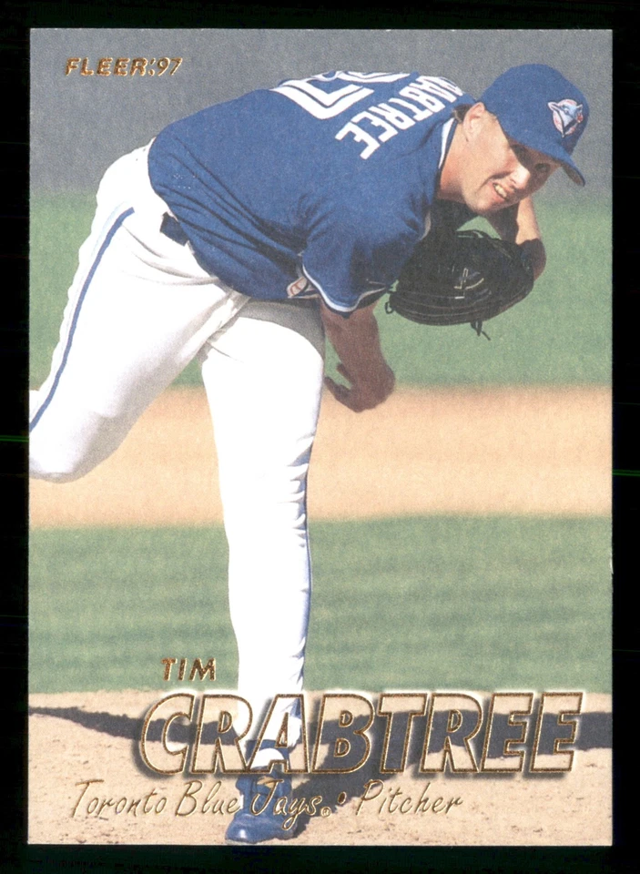 1997 Fleer #236 - Tim Crabtree - Toronto Blue Jays - Image 1 of 2