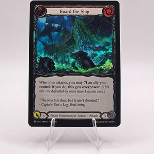 Board the Ship - High Seas SEA053 Rare - NM Foil Flesh and Blood Single - Picture 1 of 3