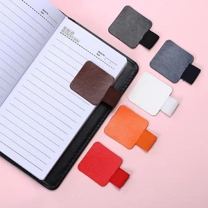Convenient Notebook Leather Pen Clips Self-adhesive Pen Holder Elastic Loop - Picture 1 of 21