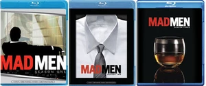 Mad Men Complete Blu-Ray Disc TV Seasons 1, 2, 3 Series Drama Brand New! - Imagen 1 de 12