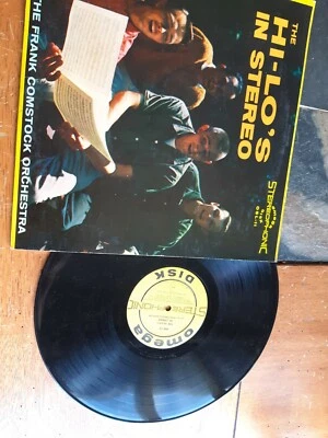 THE HI-LO'S IN STEREO /FRANK COMSTOCK VINYL LP Omega OSL-11 SHADOW WALTZ EX Foto 1 de 4