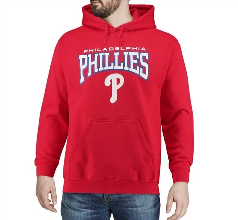 Philadelphia Phillies Stitches Team Pullover Hoodie MLB 2022 Baseball Unisex Cover