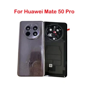 Original Para Huawei Mate 50 Pro Carcasa Vidrio Batería Puerta Trasera Cubierta + Lente - Imagen 1 de 13
