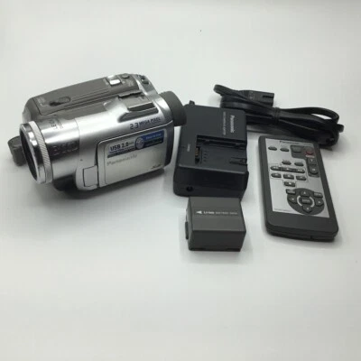 Panasonic NTSC 2.3MP 3CCD MiniDV Camcorder 10x Zoom - Video Transfer (PV-GS150) - Image 1 of 3