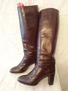 Stiefel Vintage 1982 „Bordeaux“ (X) - OTTORINO BOSSI T.37 - Bild 1 von 6