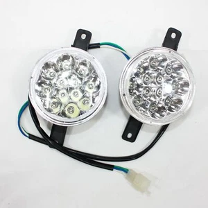 Par de lámparas de cabeza izquierda derecha LED 12V 150cc 250cc Bull Farm cuádruple bicicleta de tierra ATV - Imagen 1 de 4