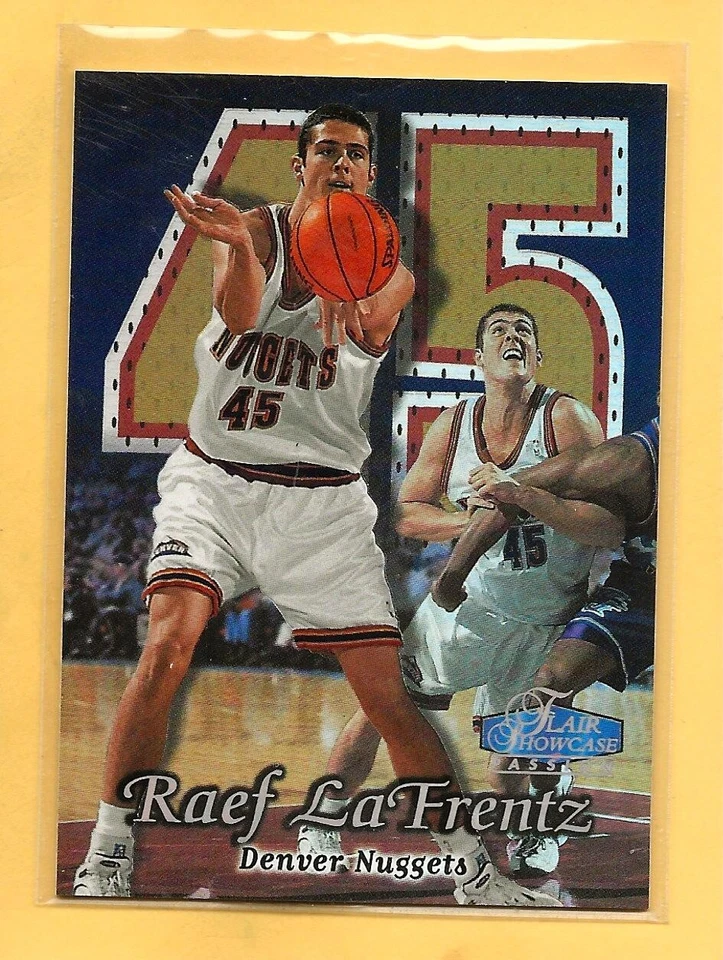 RAEF LaFRENTZ - 1998-99 Flair Showcase "Row 2 - Rookie" - #30 - Nuggets - Image 1 of 1