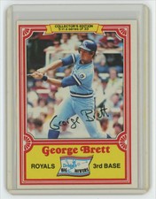 1981 Topps Drake's Big Hitters George Brett .  Kansas City Royals #5