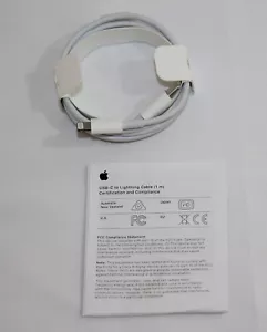 Apple MQGJ2AM/A USB-C to Lightning CHARGING Cable (1m) Genuine - Picture 1 of 3