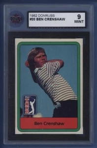 1982 DONRUSS GOLF #20 BEN CRENSHAW KSA 9 MINT *HALL OF FAMER* - Picture 1 of 2
