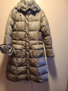 Visconf italienische goldene Echtfell Calgan echte Gänsedaunen Gr.46 - Bild 1 von 12