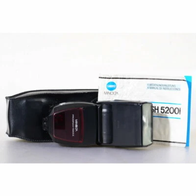 Minolta Programm Blitz 5200i - Flash - Blitzlichtgerät - Aufsteckblitz  - Bild 1 von 4