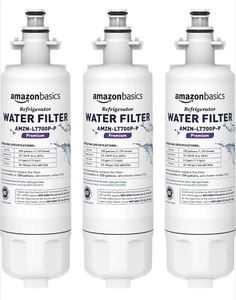 LG LT700P-P Water Filters Amazon Basics Refrigerator Water Filter Replace 3 Pack - Picture 1 of 10