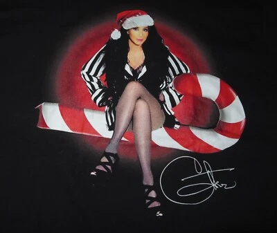Retro CHER Tour Concert (MED) T-Shirt CHRISTMAS " I Got You Babe" - Image 1 of 2
